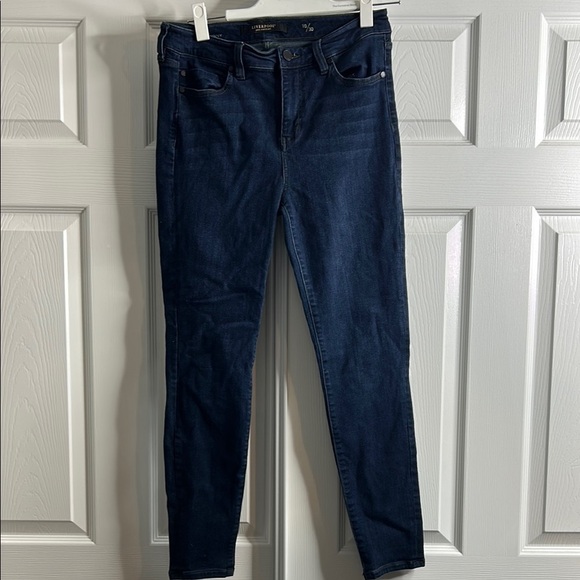 Liverpool The Ankle Skinny Dark Wash Blue Jeans 10/30 - Picture 1 of 7